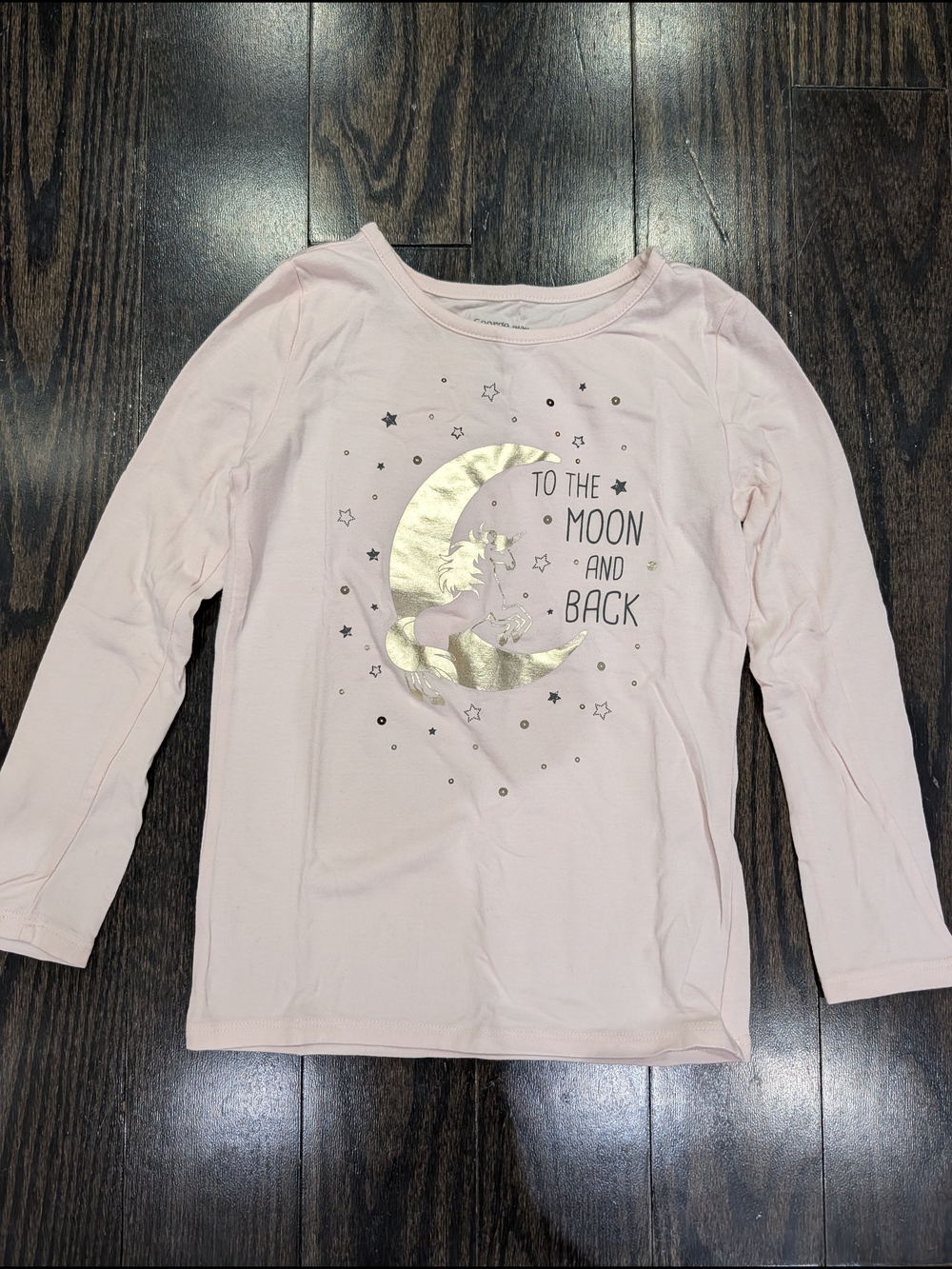 5/$20 George Unicorn Graphic Long Sleeve Shirt – Girls XS (4–5)